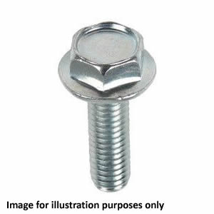 Flanged Bolts M6 x 30mm